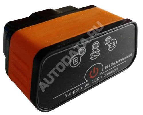 Диагностический адаптер ELM327 Bluetooth 4.0 и MotorData OBD