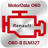 Плагин MotorData ELM327 OBD Диагностика автомобилей Renault