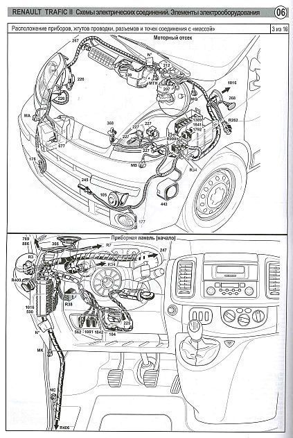 Книга Renault Trafic 2, Nissan Primastar, Opel Vivaro c 2001 дизель, модернизация 2006, электросхемы. Руководство по ремонту и эксплуатации автомобиля. Автомастер