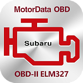 Плагин MotorData ELM327 OBD Диагностика автомобилей Subaru