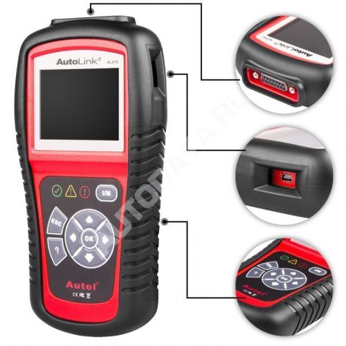Автосканер Autel Autolink AL519 мультимарочный для диагностики автомобилей