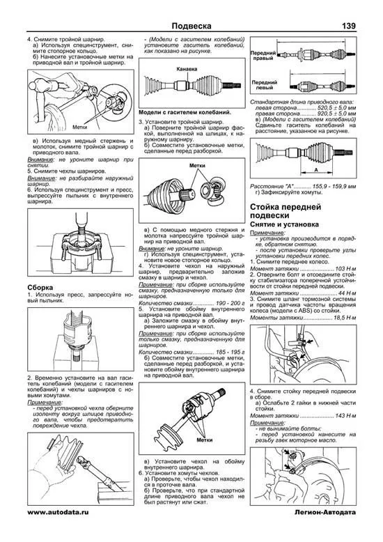 Книга Toyota RAV4 2000-2005 бензин, каталог з/ч, электросхемы. Руководство по ремонту и эксплуатации автомобиля. Профессионал. Легион-Aвтодата