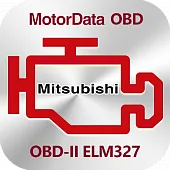 Плагин MotorData ELM327 OBD Диагностика автомобилей Mitsubishi