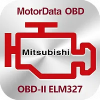 Плагин MotorData ELM327 OBD Диагностика автомобилей Mitsubishi