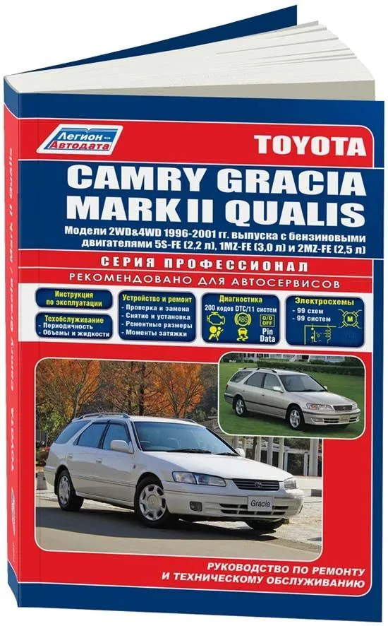 TOYOTA MARK II Литература по ремонту и техническому обслуживанию