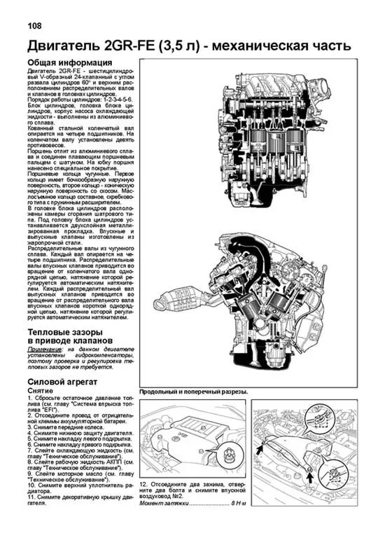 Книга Toyota Venza с 2009 бензин, электросхемы, каталог з/ч. Руководство по ремонту и эксплуатации автомобиля. Профессионал. Легион-Aвтодата