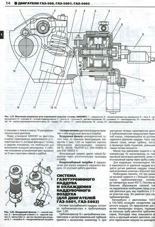 Книга двигатели ГАЗ 560, 5601, 5602, каталог з/ч. Руководство по ремонту. Третий Рим