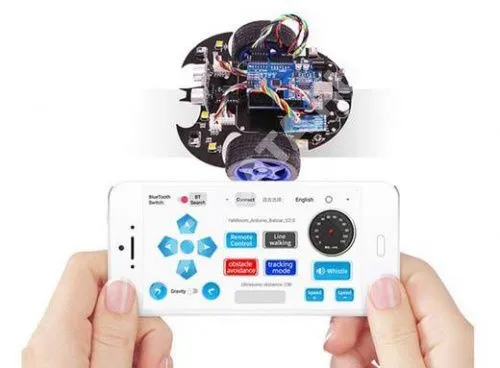 Робот конструктор Arduino программируемый Bat мобил