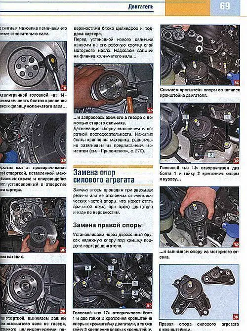 Книга Kia Rio c 2011 бензин, цветные фото. Руководство по ремонту и эксплуатации автомобиля. За Рулем