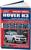 Книга Great Wall Hover H3 с 2010, рестайлинг с 2011 бензин, каталог з/ч, электросхемы. Руководство по ремонту и эксплуатации автомобиля. Профессионал. Легион-Aвтодата