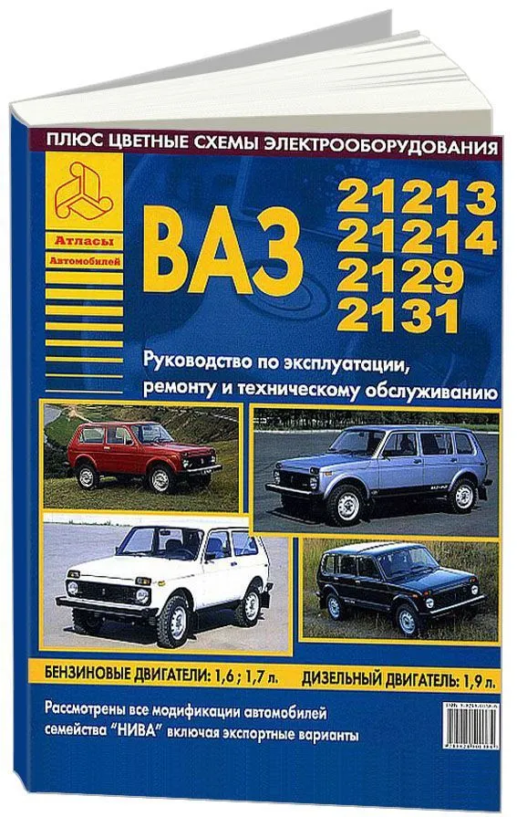 Двигатель ВАЗ 21213 — 1,7л.