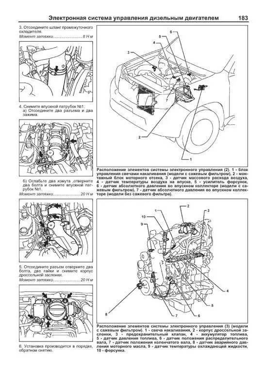 Книга Toyota Land Cruiser Prado 150 2009-2015 дизель, каталог з/ч, электросхемы. Руководство по ремонту и эксплуатации автомобиля. Профессионал. Легион-Aвтодата