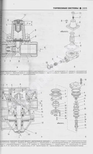 Книга КамАЗ 5320, 53215, 43310, 43118 6х4 и 6х6 дизель, цветные электросхемы. Руководство по ремонту и эксплуатации грузового автомобиля. Третий Рим