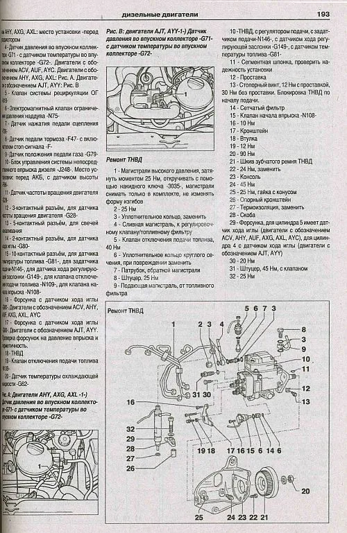 Книга Volkswagen Transporter T4, Caravelle, Multivan 1990-2003 дизель, электросхемы. Руководство по ремонту и эксплуатации автомобиля. Атласы автомобилей