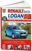 Книга Renault, Dacia Logan c 2005, рестайлинг с 2010 бензин, цветные фото и электросхемы. Руководство по ремонту и эксплуатации автомобиля. Мир Автокниг