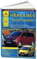 Книга Mercedes Vito, Viano 2003-2010 бензин, дизель, электросхемы. Руководство по ремонту и эксплуатации автомобиля. Атласы автомобилей