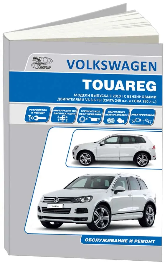 Предохранители и блоки реле для Volkswagen Touareg (2005-2010) со схемами и описанием