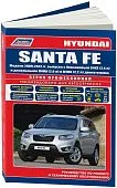 Книга Hyundai Santa Fe 2009-2012 бензин, дизель, электросхемы, каталог з/ч. Руководство по ремонту и эксплуатации автомобиля. Профессионал. Легион-Aвтодата