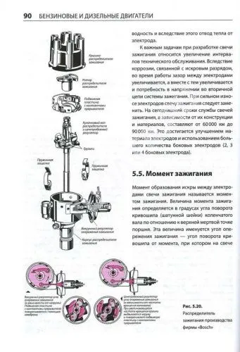 Учебное пособие Бензиновые и дизельные двигатели Vogel. и описание принципов работ систем двигателя. За Рулем