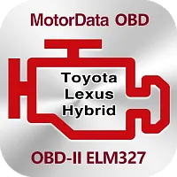 Плагин MotorData ELM327 OBD Диагностика автомобилей Toyota и Lexus Hybrid