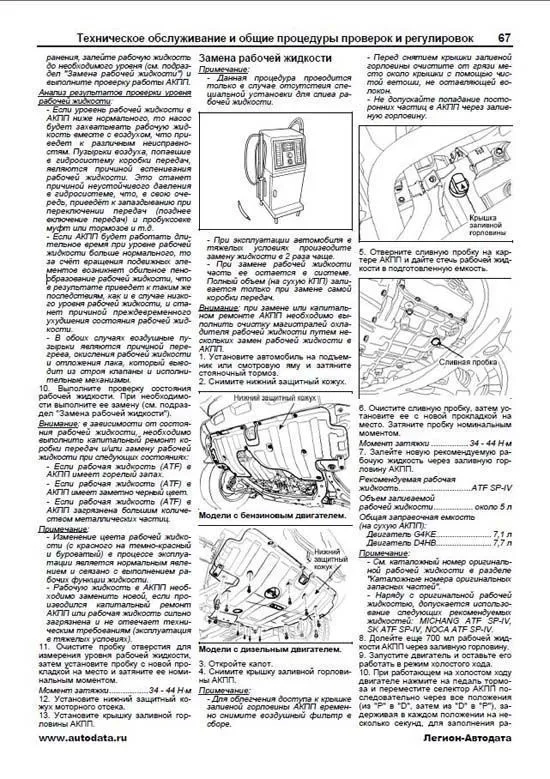 Книга Toyota Corolla 1997-2001 бензин, электросхемы. Руководство по ремонту и эксплуатации автомобиля. Легион-Aвтодата