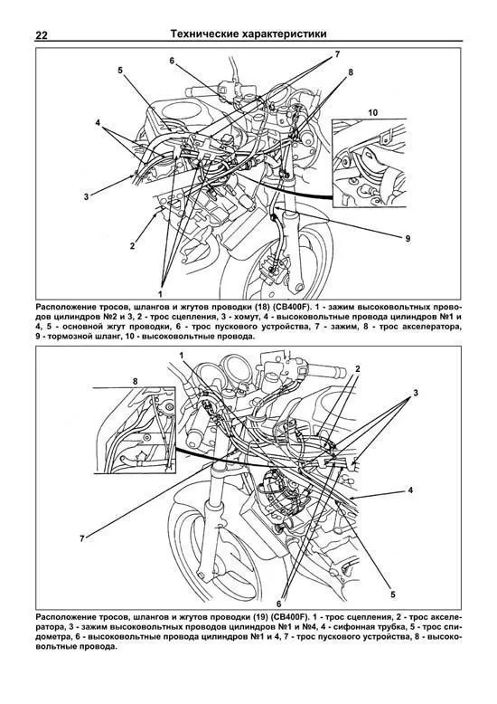 Книга Мотоциклы Honda CB1, CB 400 Super Four. Руководство по ремонту и эксплуатации. Легион-Aвтодата