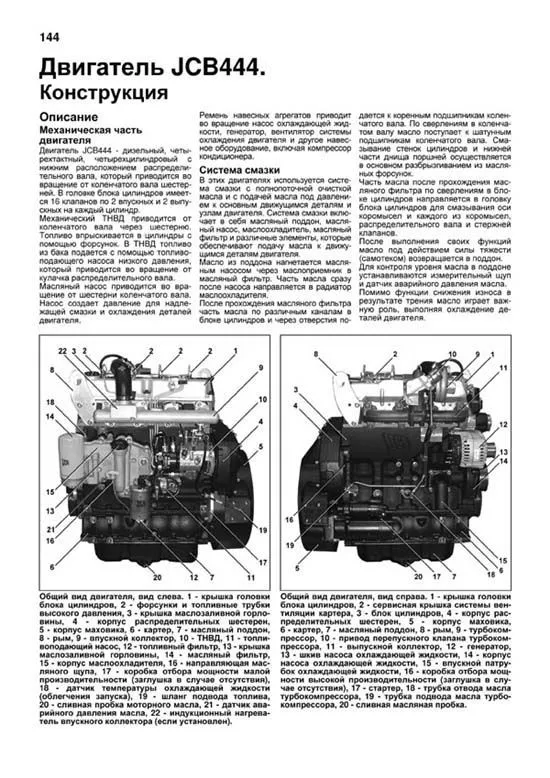 Книга Экскаваторы погрузчики JCB 3CX, 4CX 1991-2010 и их модификации дизель, электросхемы, каталог з/ч. Руководство по ремонту и эксплуатации. Профессионал. Легион-Aвтодата